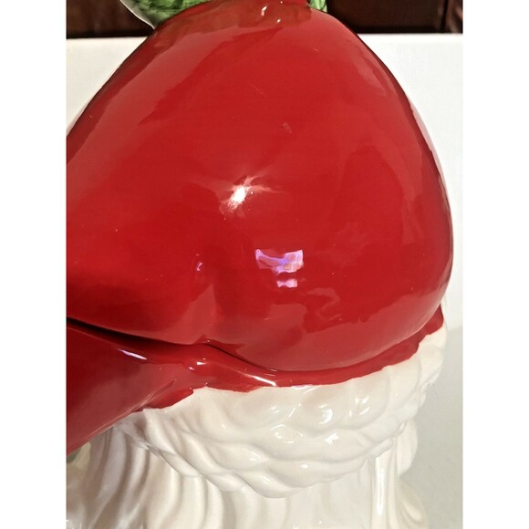 Spode Santa Cookie Jar, Christmas Santa Cookie Jar - 12" Dolomite Vintage Gift - Picture 7 of 16